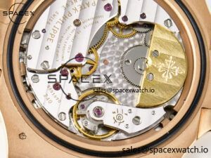 Nautilus 5712 RG PPF 1:1 Best Edition Brown Dial on Brown Leather Strap A240 Super Clone V2 - Image 23