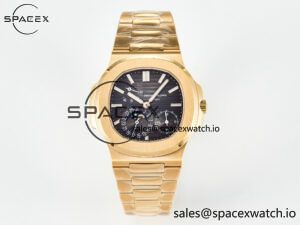 Nautilus 5712 RG PPF 1:1 Best Edition Brown Dial on RG Bracelet A240 Super Clone V2