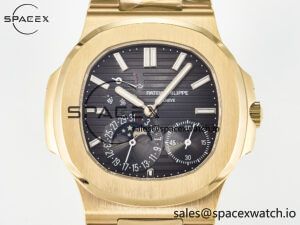 Nautilus 5712 RG PPF 1:1 Best Edition Brown Dial on RG Bracelet A240 Super Clone V2 - Image 2