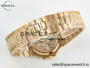 Nautilus 5712 RG PPF 1:1 Best Edition Brown Dial on RG Bracelet A240 Super Clone V2 - Image 16