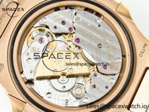 Nautilus 5712 RG PPF 1:1 Best Edition Brown Dial on RG Bracelet A240 Super Clone V2 - Image 22