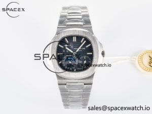 Nautilus 5712 Tiffany PPF 1:1 Best Edition Blue Dial on SS Bracelet A240 Super Clone V2