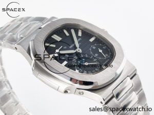 Nautilus 5712 Tiffany PPF 1:1 Best Edition Blue Dial on SS Bracelet A240 Super Clone V2 - Image 6