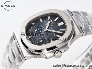 Nautilus 5712 Tiffany PPF 1:1 Best Edition Blue Dial on SS Bracelet A240 Super Clone V2 - Image 5