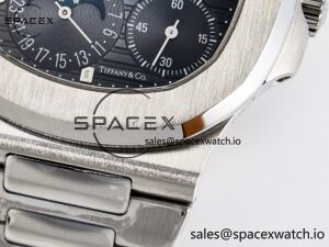 Nautilus 5712 Tiffany PPF 1:1 Best Edition Blue Dial on SS Bracelet A240 Super Clone V2 - Image 13