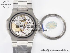 Nautilus 5712 Tiffany PPF 1:1 Best Edition Blue Dial on SS Bracelet A240 Super Clone V2 - Image 18