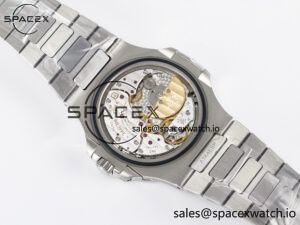 Nautilus 5712 Tiffany PPF 1:1 Best Edition Blue Dial on SS Bracelet A240 Super Clone V2 - Image 19