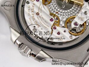 Nautilus 5712 Tiffany PPF 1:1 Best Edition Blue Dial on SS Bracelet A240 Super Clone V2 - Image 21