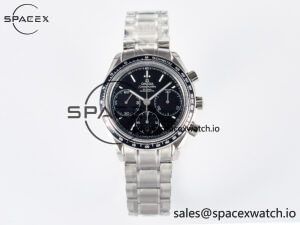 Speedmaster Racing Master SS HKF Best Edition Black Dial on SS Bracelet A7750
