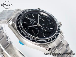 Speedmaster Racing Master SS HKF Best Edition Black Dial on SS Bracelet A7750 - Image 6
