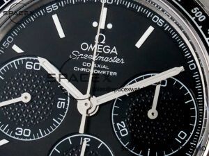 Speedmaster Racing Master SS HKF Best Edition Black Dial on SS Bracelet A7750 - Image 9