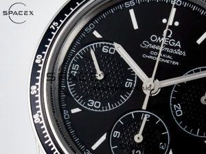 Speedmaster Racing Master SS HKF Best Edition Black Dial on SS Bracelet A7750 - Image 12