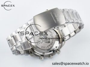 Speedmaster Racing Master SS HKF Best Edition Black Dial on SS Bracelet A7750 - Image 16