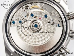 Speedmaster Racing Master SS HKF Best Edition Black Dial on SS Bracelet A7750 - Image 21