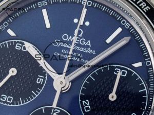 Speedmaster Racing Master SS HKF Best Edition Blue/Black Dial on SS Bracelet A7750 - Image 9