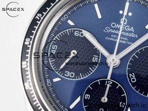 Speedmaster Racing Master SS HKF Best Edition Blue/Black Dial on SS Bracelet A7750 - Image 11