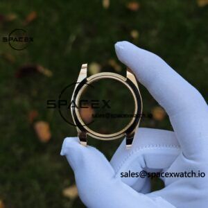 40mm Rolex Day Date m 228238 CNC Craft Customized 18K Gold Case Strap, Customized Black Dial Pointer Calendar Week - Image 10