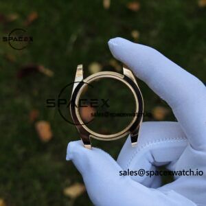 40mm Rolex Day Date m 228238 CNC Craft Customized 18K Gold Case Strap, Customized Black Dial Pointer Calendar Week - Image 11