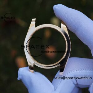 40mm Rolex Day Date m 228238 CNC Craft Customized 18K Gold Case Strap, Customized Black Dial Pointer Calendar Week - Image 13
