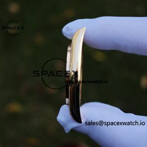 40mm Rolex Day Date m 228238 CNC Craft Customized 18K Gold Case Strap, Customized Black Dial Pointer Calendar Week - Image 17