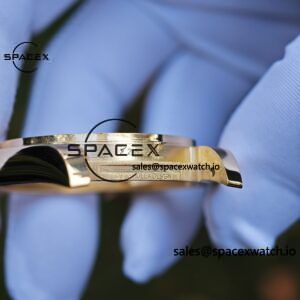 40mm Rolex Day Date m 228238 CNC Craft Customized 18K Gold Case Strap, Customized Black Dial Pointer Calendar Week - Image 21