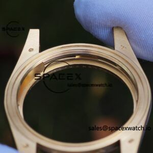 40mm Rolex Day Date m 228238 CNC Craft Customized 18K Gold Case Strap, Customized Black Dial Pointer Calendar Week - Image 31