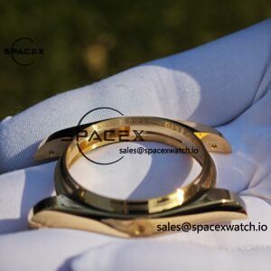 40mm Rolex Day Date m 228238 CNC Craft Customized 18K Gold Case Strap, Customized Black Dial Pointer Calendar Week - Image 38
