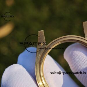 40mm Rolex Day Date m 228238 CNC Craft Customized 18K Gold Case Strap, Customized Black Dial Pointer Calendar Week - Image 42