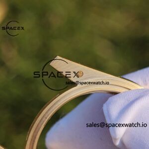 40mm Rolex Day Date m 228238 CNC Craft Customized 18K Gold Case Strap, Customized Black Dial Pointer Calendar Week - Image 44