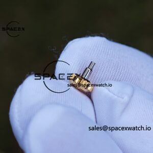 40mm Rolex Day Date m 228238 CNC Craft Customized 18K Gold Case Strap, Customized Black Dial Pointer Calendar Week - Image 46