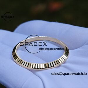 40mm Rolex Day Date m 228238 CNC Craft Customized 18K Gold Case Strap, Customized Black Dial Pointer Calendar Week - Image 7