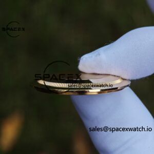 40mm Rolex Day Date m 228238 CNC Craft Customized 18K Gold Case Strap, Customized Black Dial Pointer Calendar Week - Image 68