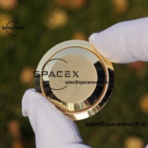 40mm Rolex Day Date m 228238 CNC Craft Customized 18K Gold Case Strap, Customized Black Dial Pointer Calendar Week - Image 73