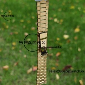 40mm Rolex Day Date m 228238 CNC Craft Customized 18K Gold Case Strap, Customized Black Dial Pointer Calendar Week - Image 85