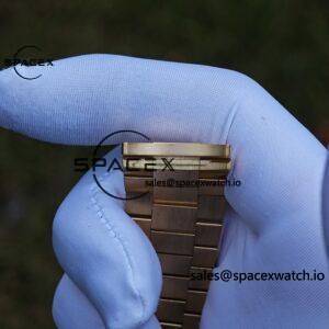 40mm Rolex Day Date m 228238 CNC Craft Customized 18K Gold Case Strap, Customized Black Dial Pointer Calendar Week - Image 88