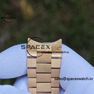 40mm Rolex Day Date m 228238 CNC Craft Customized 18K Gold Case Strap, Customized Black Dial Pointer Calendar Week - Image 89