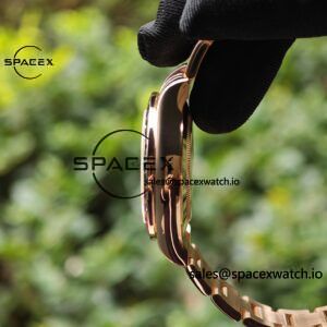 Rolex Daytona Series 116595RBOW Rainbow Di 1:1 Customized 18K Pure Gold Case, Strap, Buckle, Customized Best True Diamond Dial, Hands, Natural Sapphire Rainbow Outer Ring, Dandong 4130 Movement - Image 32