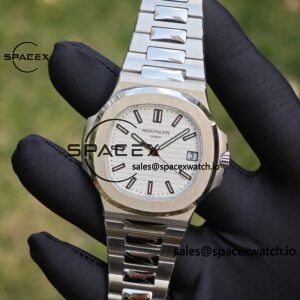 (Advanced Customization) 1: 1. Best Customization Patek Philippe 5711 White Dial, Best Alternative for Dial Needle Calendar, PPM324 Integrated Movement Customization, Secondary Polishing and Grinding of Case and Strap - Image 7