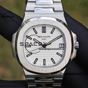 (Advanced Customization) 1: 1. Best Customization Patek Philippe 5711 White Dial, Best Alternative for Dial Needle Calendar, PPM324 Integrated Movement Customization, Secondary Polishing and Grinding of Case and Strap - Image 8