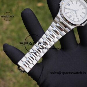 (Advanced Customization) 1: 1. Best Customization Patek Philippe 5711 White Dial, Best Alternative for Dial Needle Calendar, PPM324 Integrated Movement Customization, Secondary Polishing and Grinding of Case and Strap - Image 20