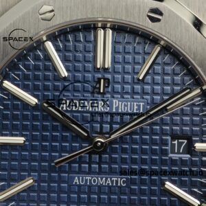 Audemars Piguet AP15400 blue dial, customized best alternative blue dial, replaces hands, case and strap for secondary polishing and grinding, 3120 integrated movement - Image 9