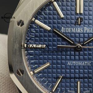 Audemars Piguet AP15400 blue dial, customized best alternative blue dial, replaces hands, case and strap for secondary polishing and grinding, 3120 integrated movement - Image 10