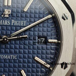 Audemars Piguet AP15400 blue dial, customized best alternative blue dial, replaces hands, case and strap for secondary polishing and grinding, 3120 integrated movement - Image 12