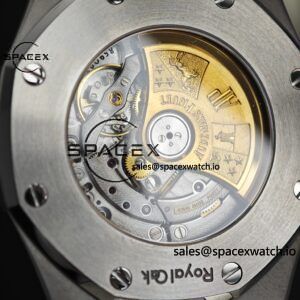 Audemars Piguet AP15400 blue dial, customized best alternative blue dial, replaces hands, case and strap for secondary polishing and grinding, 3120 integrated movement - Image 19