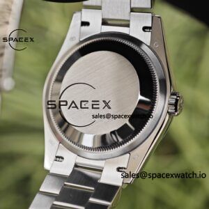 Rolex Day Date model m128239, diameter 36mm, custom best white mother of pearl dial, best alternative pointer, custom best calendar, stainless steel electroplated platinum case and strap - Image 17