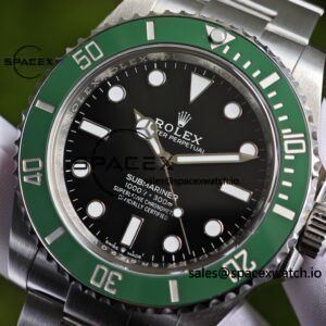 Rolex Submariner 126610 LV 41mm Calendar free Green Water Ghost, custom green ceramic outer ring, best substitute pointer, case and strap secondary polishing treatment - Image 9