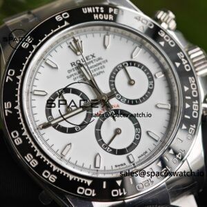 Rolex Daytona 126500 Panda, custom best dial hands and ceramic bezel, case and strap polished twice with Dandong 4131 movement - Image 13