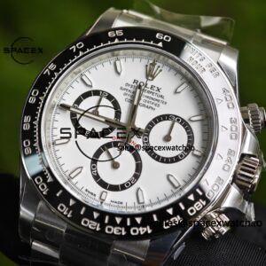 Rolex Daytona 126500 Panda, custom best dial hands and ceramic bezel, case and strap polished twice with Dandong 4131 movement - Image 12