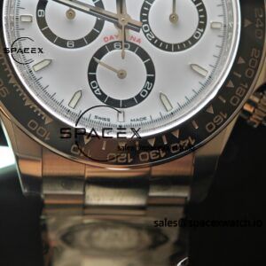 Rolex Daytona 126500 Panda, custom best dial hands and ceramic bezel, case and strap polished twice with Dandong 4131 movement - Image 17