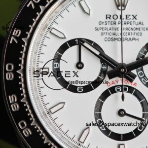 Rolex Daytona 126500 Panda, custom best dial hands and ceramic bezel, case and strap polished twice with Dandong 4131 movement - Image 15